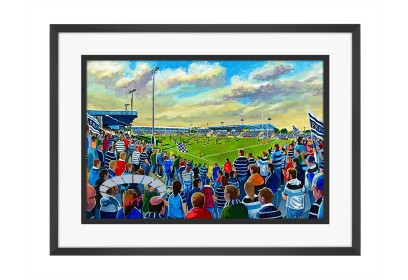 Post Office Road Stadium Fine Art Print - Featherstone Rovers Rugby League Post Office Road Stadium Fine Art Print - Featherstone Rovers Rugby League